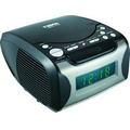 Naxa Digital Alarm Clock with Digital Tuning AM/FM Radio & CD Player